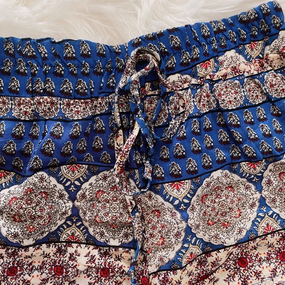 Blue Tribal Shorts - Picture 2 of 5